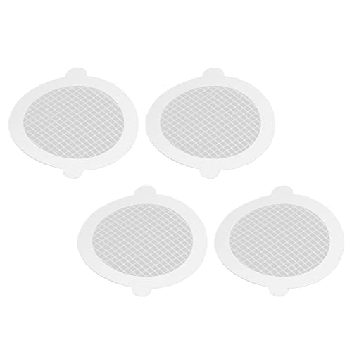 aqxreight Dense Mesh: This Shower Drain 50Pcs Shower Drain H Catcher Fiberglass Practical Convenient Dense Mesh H Catcher11cm Diameter, 3mm Captures Experience Drainage (50 Pieces (Circle Diameter