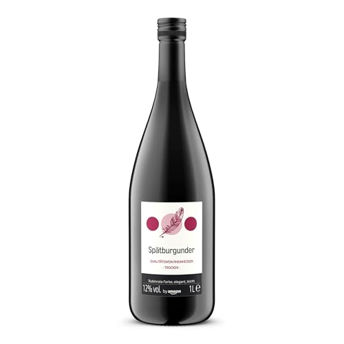 by Amazon Rotwein Spätburgunder Qualitätswein Rheinhessen 1L
