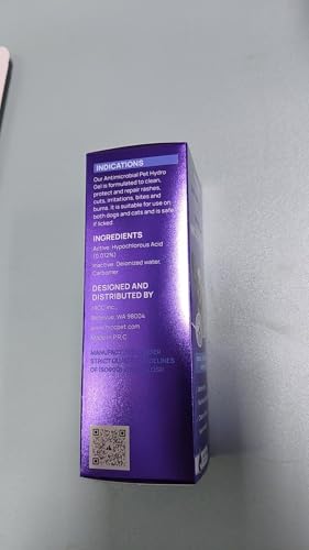 HICC PET Hautreinigungsgel für Hunde 100ml – Natürliche Inhaltsstoffe