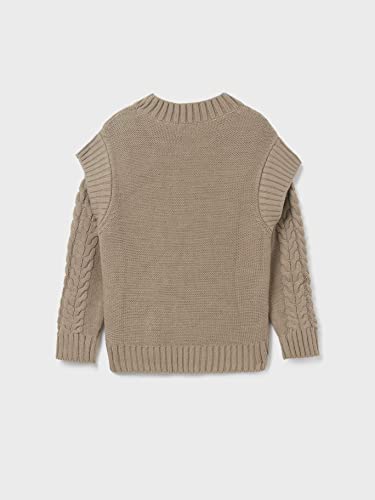 Mayoral Braided Sweater for Girls H. Mole2