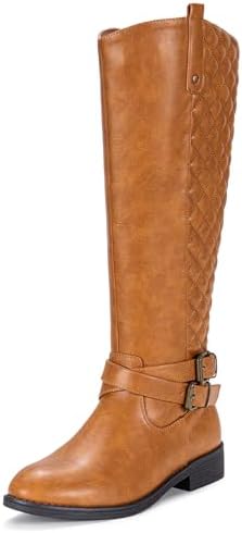 Vepose Women's 949 Knee High Boots,Tall Riding Boots Low Heel wit...