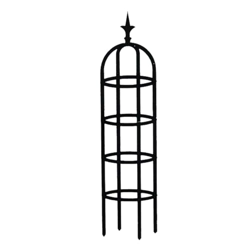 Griglia da arrampicata per esterni, griglia per cetrioli vegetali, resistente alle intemperie, facile da installare, decorativa da giardino obelisco per piante rampicanti, struttura di cetriolo
