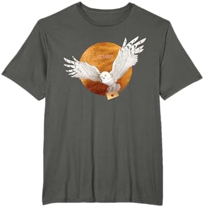 Harry Potter Hedwig Moon T-Shirt, Black
