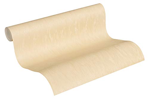 A.S. Création Romantico 372413 - Carta da parati in tessuto non tessuto, 10,05 x 0,53 m, Made in Germany, colore: Beige