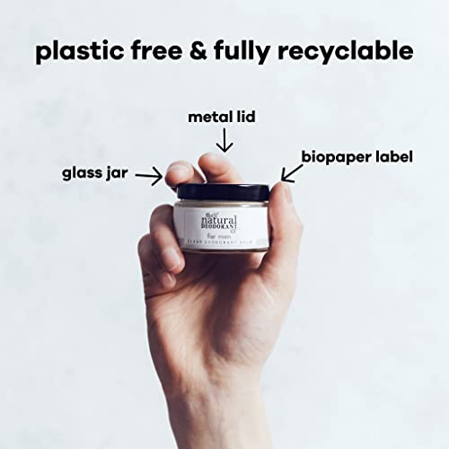 The Natural Deodorant Co, Clean Deodorant Balm For Men 55g, Aluminium Free, Plastic Free, All Day Protection - Image 7