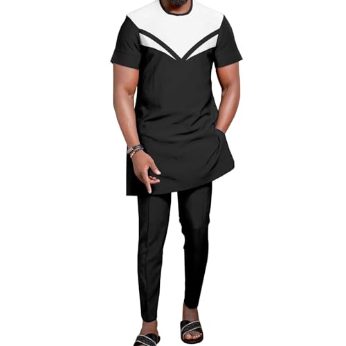 Ensemble Dashiki hommes pour vos moments de détente et soirées d'été
