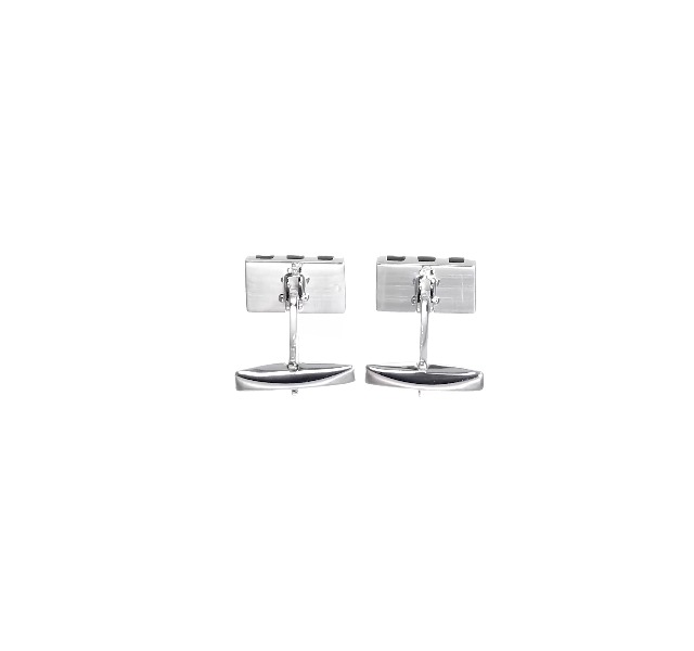 Gemelos de Plata 925 con Ónix para Hombre miniatura 7