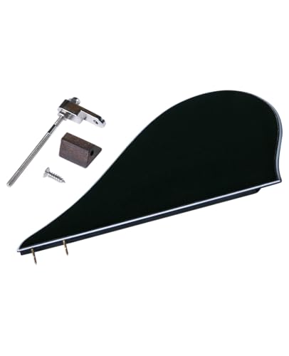 Golden Gate M-400A A-Model Mandolin Pickguard Assembly - Black/White/Black