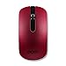 Produktbild Acer Wireless Maus (Thin & Light, kabellos, optisch, 1.200 dpi, elegantes Slim Design) rot