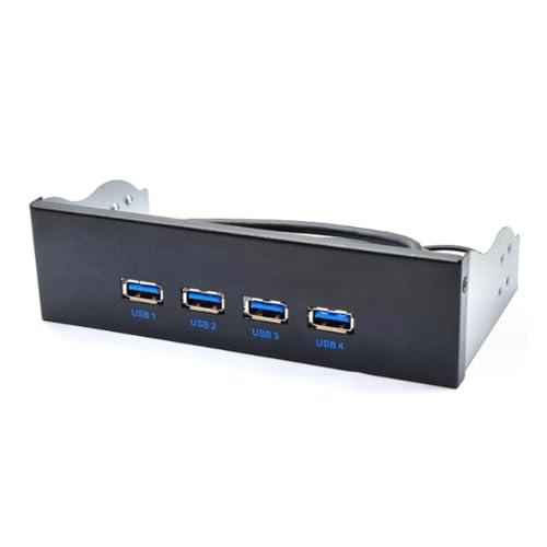 USB 3.2 Front Panel Hub, 4 Ports 10Gbps USB3.2 GEN2, USB3.2 Type E A KEY Input, VIL VL822 Q7 Main Control