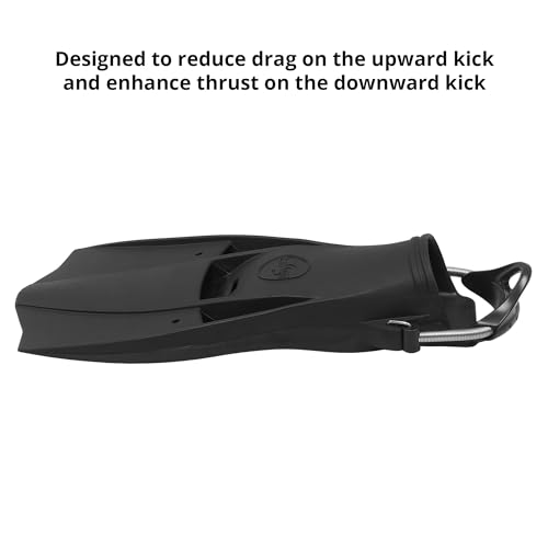 Aletas de Buceo Triton Rubber con Correas de Resorte de Acero Inoxidable - Aletas para Buceo y Snorkel para Adultos miniatura 2