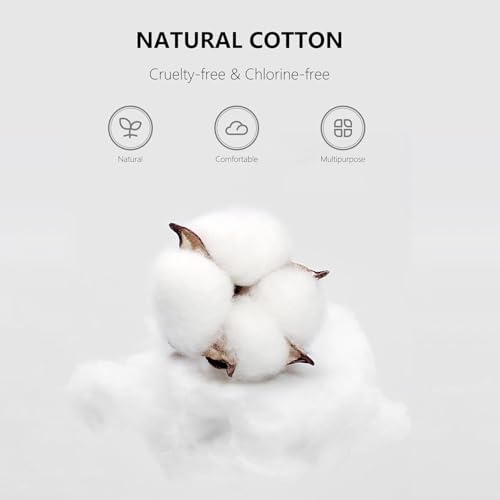 1200pcs precision tip cotton swabs for makeup bamboo sticks and double pointed