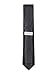 Calvin Klein Men's Steel Micro Solid B Tie, Black, One Size