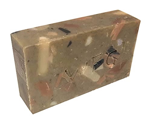 WFG WATERFALL GLEN SOAP COMPANY, LLC, Leaves n'Twigs bath soap, patchouli & sweet orange, random pattern body soap, natural soap, vegan soap