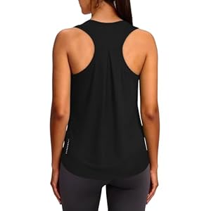XIEERDUO Tank Top for Women Racerback Sleeveless Workout Tops Loose Fit Yoga Running Gym Shirts for Women
