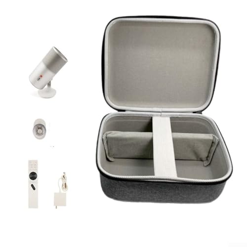 Estuche protector para proyector XGIMI Play6 y MoGo4, bolsa de transporte resistente a golpes en material EVA con compartimentos dedicados miniatura 3