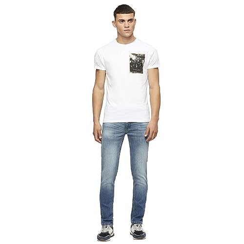 Image of Pepe Jeans Men T-Shirt|Cotton|Slim Fit
