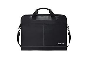ASUS - Nereus Tasche (bis zu 16 Zoll, gepolstert, verstellbarer Schultergurt, für Notebook) schwarz