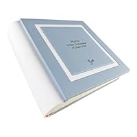 Album Fotografico Artigianale Giove Double - Similpelle Bianco/Macramè | Personalizzabile Con Incisione - Foto 11