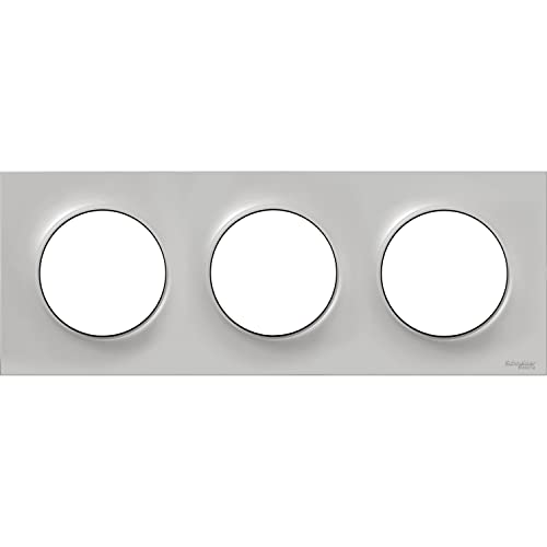 Schneider Electric Plaque 3 Postes Odace Styl - vue 4