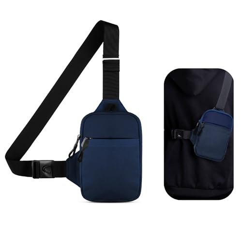 Sac Bandoulière des Sports, Sacoche Homme Bandouliere, Sport Sling Sac de Poitrine Sacoche Bandouliere, Sac à Dos de Voyage pour Homme & Femme, Sac de...