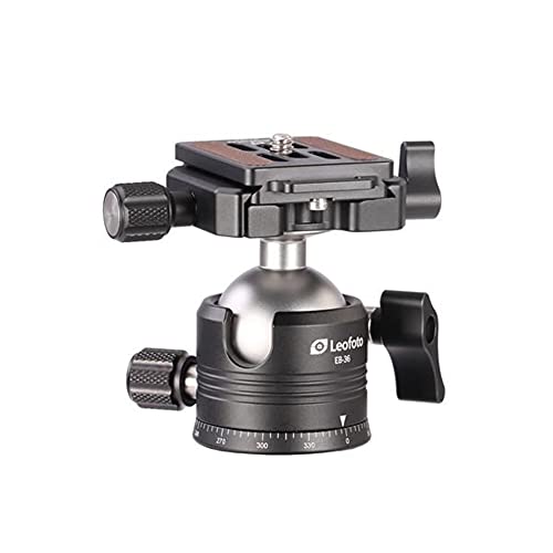Up To 50% OFF Leofoto EB-36 36mm Ball Head Arca/RRS Compatible w Pan Lock Tripod & QR Plate