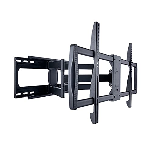 Soporte Universal para TV, Base para TV de 32' a 100', Resistente, para Montaje en Pared, Brazos articulados de Movimiento Completo, extensión, inclinación y rotación, Soporte para TV de Pantalla gra