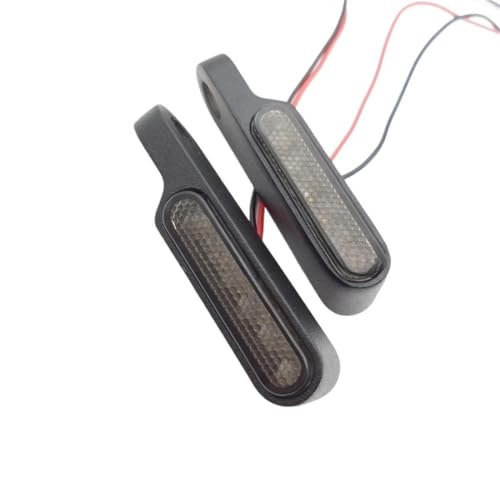Clignotant de moto LED ambre séquentiel avec indicateur de débit d'eau universel