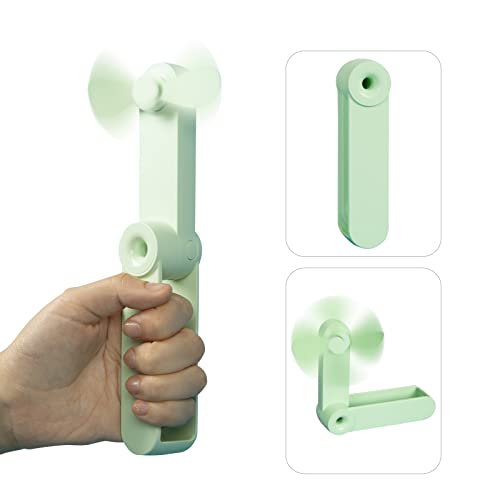 Joylifetech Personal Fan Handheld, Handheld Fan With 1200Mah, Lightweight Portable Fans Rechargeable That Can Rotate 360°, 3 Speeds Pocket Fan For Travel Commute Work Outdoor #TOP5