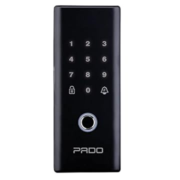 Fechadura Digital Biométrica para Porta de Vidro FDV-200