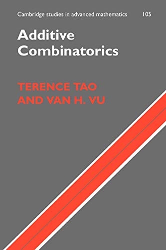 Additive Combinatorics (Cambridge Studies in Advanced Mathematics ...