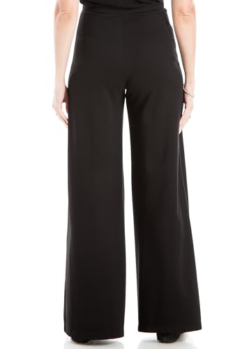 Max Studio Women's High Waist Wide Leg Ponte Pant4