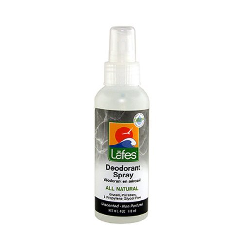 Deodorant Spray - Unscented with Aloe 8oz spray by Lafe's Natural BodyCare