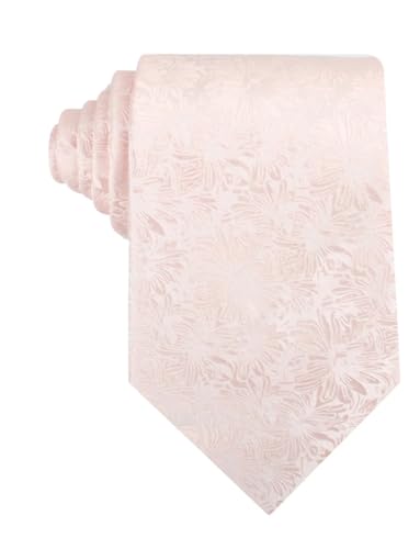 Image of OTAA Floral Necktie Casual Ties for Men - Perfect Neck Tie for Groomsmen Wedding Ties or Formal Occasions