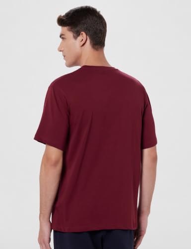 Image of Veirdo 100% Pure Cotton Drop Shoulder Oversized Baggy Fit Half Sleeve Plain Solid Round Neck Multicolor T-Shirt Combo for Men (Pack of 3) (Sizes S-2XL)