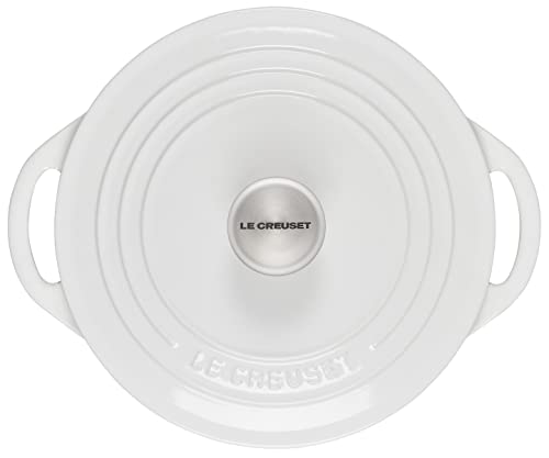 Le-Creuset-Enameled-Cast-Iron-Shallow-Round-Oven-275-Qt-White