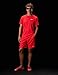 Nike NESSA586614M Short Sleeve Hydrogu University Red M