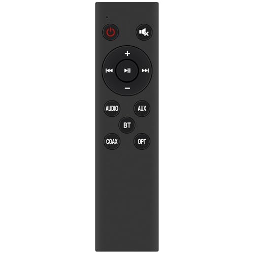 Replacement Remote Control Applicable for TaoTronics Sound Bar TT-SK016 TT-SK017