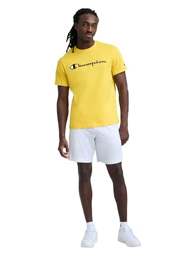 Image of Champion Men's 7 inch Sport Knit Shorts, Slim Fit, Lightweight