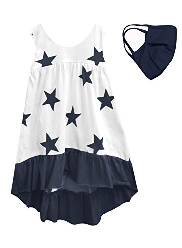 Image of A.T.U.N. (ALL THINGS UBER NICE) Girls Cotton Empire Waist Knee Length Casual Dress