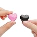 YGMONER Heart Metal Car Emblem Stickers (4-Pack) - 1.1