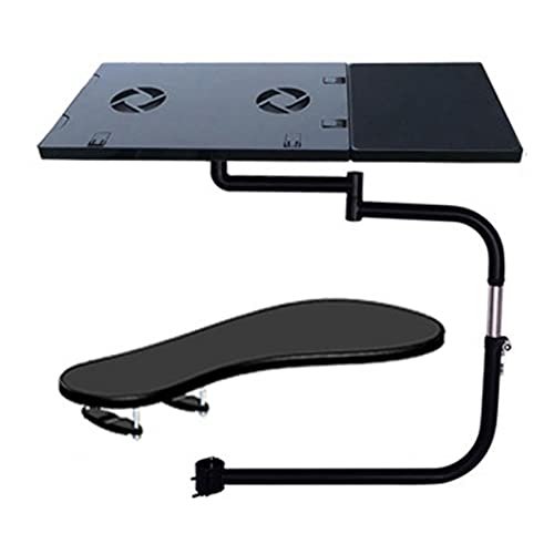 Soporte de teclado cuadrado Ok 331B-L con alfombrilla para portátiles 3