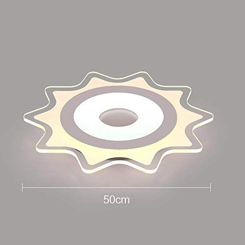 Plafonnier moderne LED acrylique salon éclairage extérieur GZZ Deng 50cm