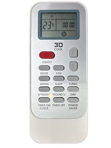Image of Air Conditioner Remote Compatible with /Replacement for Whirlpool Ac Remote | Model -DG11J1-34 | Match with Your Existing Remote Before Placing The Order | Exactly Same Will Only Work