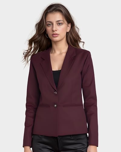 Image of ROCKSY Smart Casual & Formal Blazer for Women, Regular Fit Stylish Blazer for Women