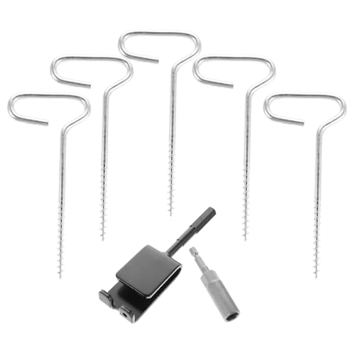 Kit adaptateur ancrage pour glace piquets tente glace multi-surfaces