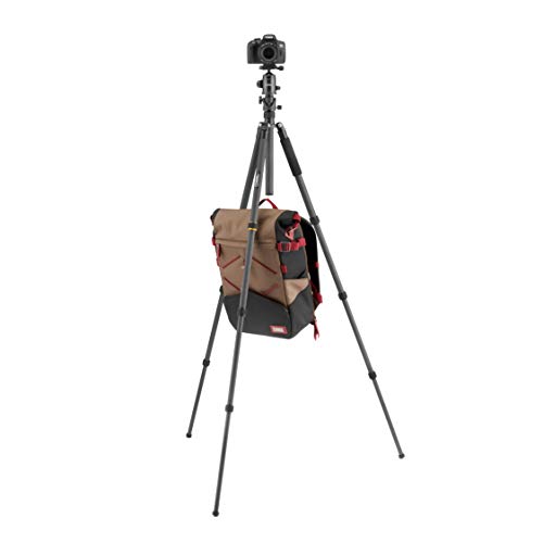National Geographic Foto-Reisestativ-Kit mit Einbeinstativ, 90-Grad-Säule, Carbon, vierteilige Beine mit… – Bild 8