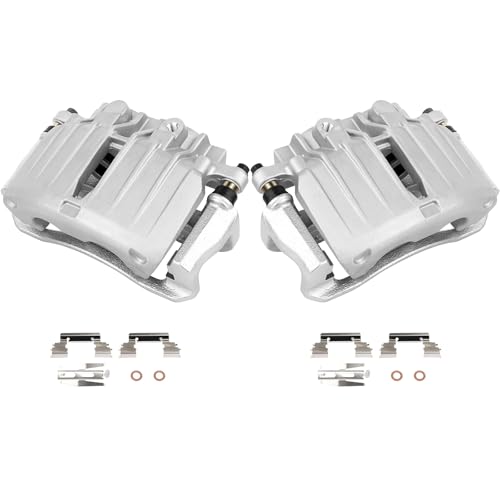 Image of SCITOO Rear Left+Right Brake Calipers With Bracket 18-B4764 18-B4765 Compatible For Cadillac 2002-2006 For Chevrolet 2000-2007 For Ford 1999-2000 For GMC 2000-2007
