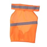 Toyvian Reflektierende Hundesicherheitsweste Verstellbar Atmungsaktiv Fluoreszierend Orange S für...
