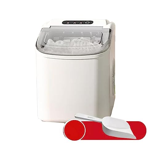 Máquina de hielo Máquina for hacer cubitos de hielo for cocina, generador de hielo eléctrico for tienda de té de la leche de 15KG, máquina for hacer cubitos de hielo portátil for encimera del hogar Má